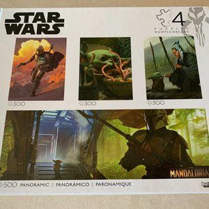 4 Set of Star Wars Puzzles